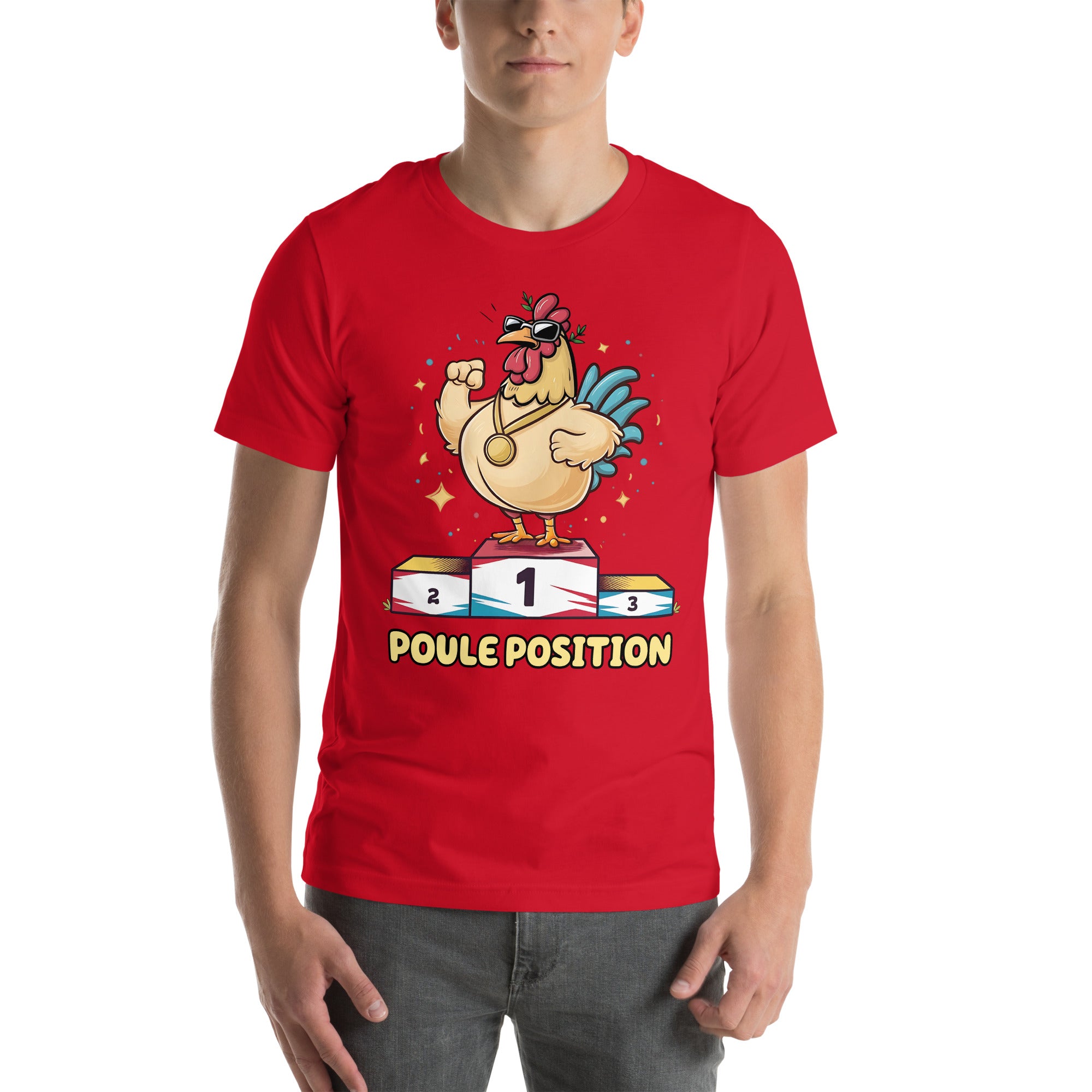 T-shirt unisexe Poule Position