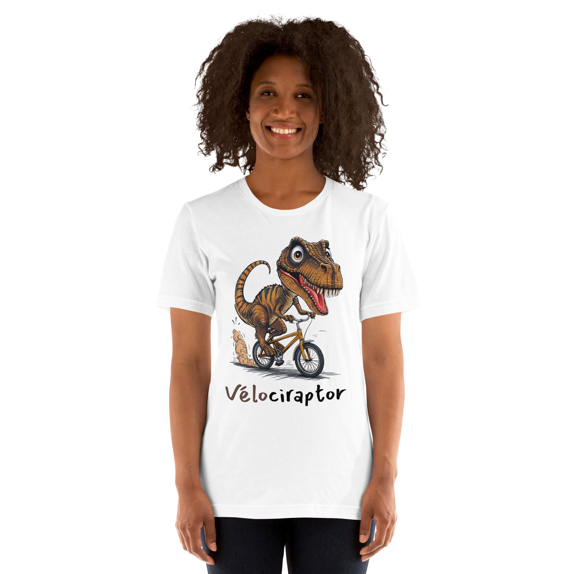 T-shirt unisexe Dinosaure Vélociraptor