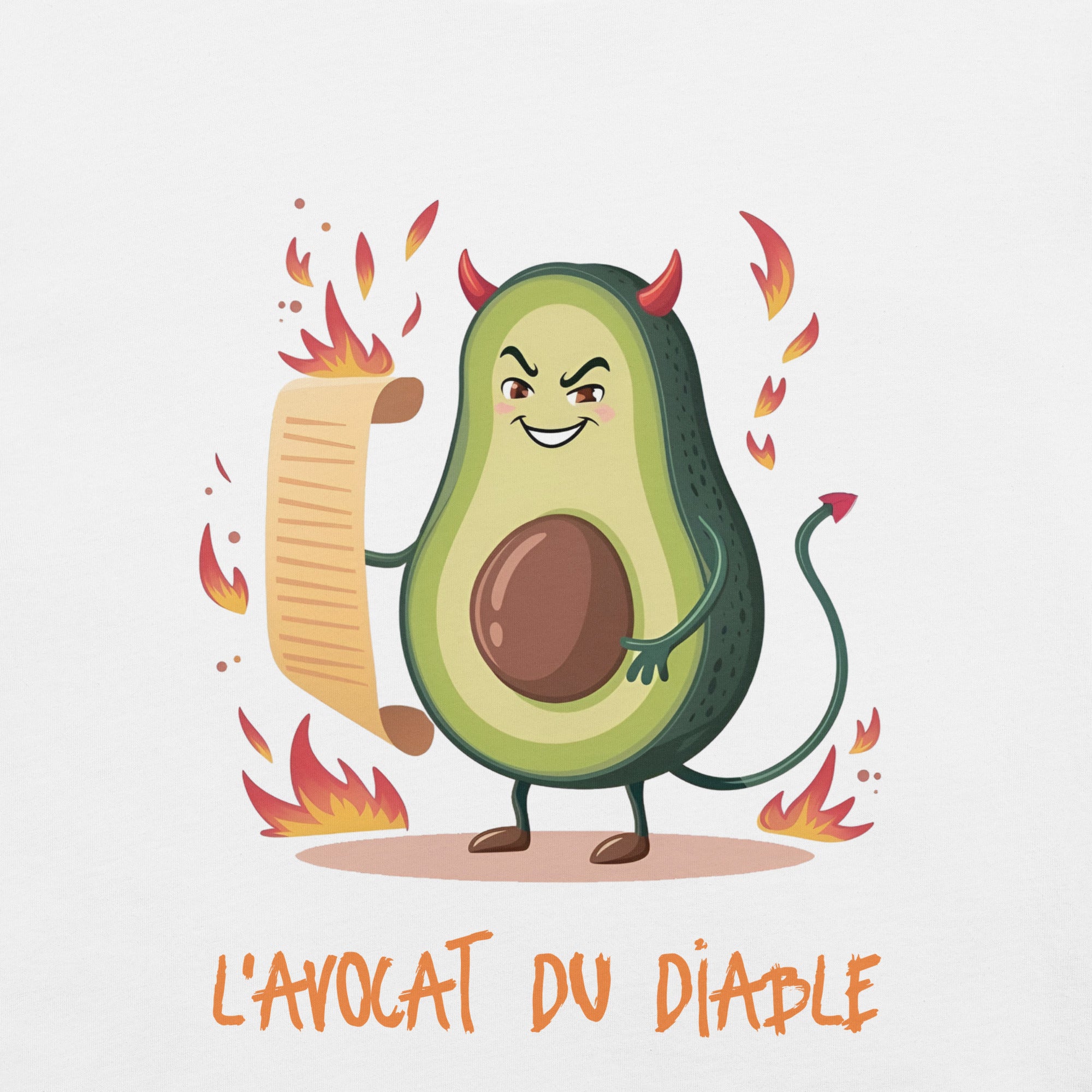 T-shirt unisexe L'Avocat Du Diable