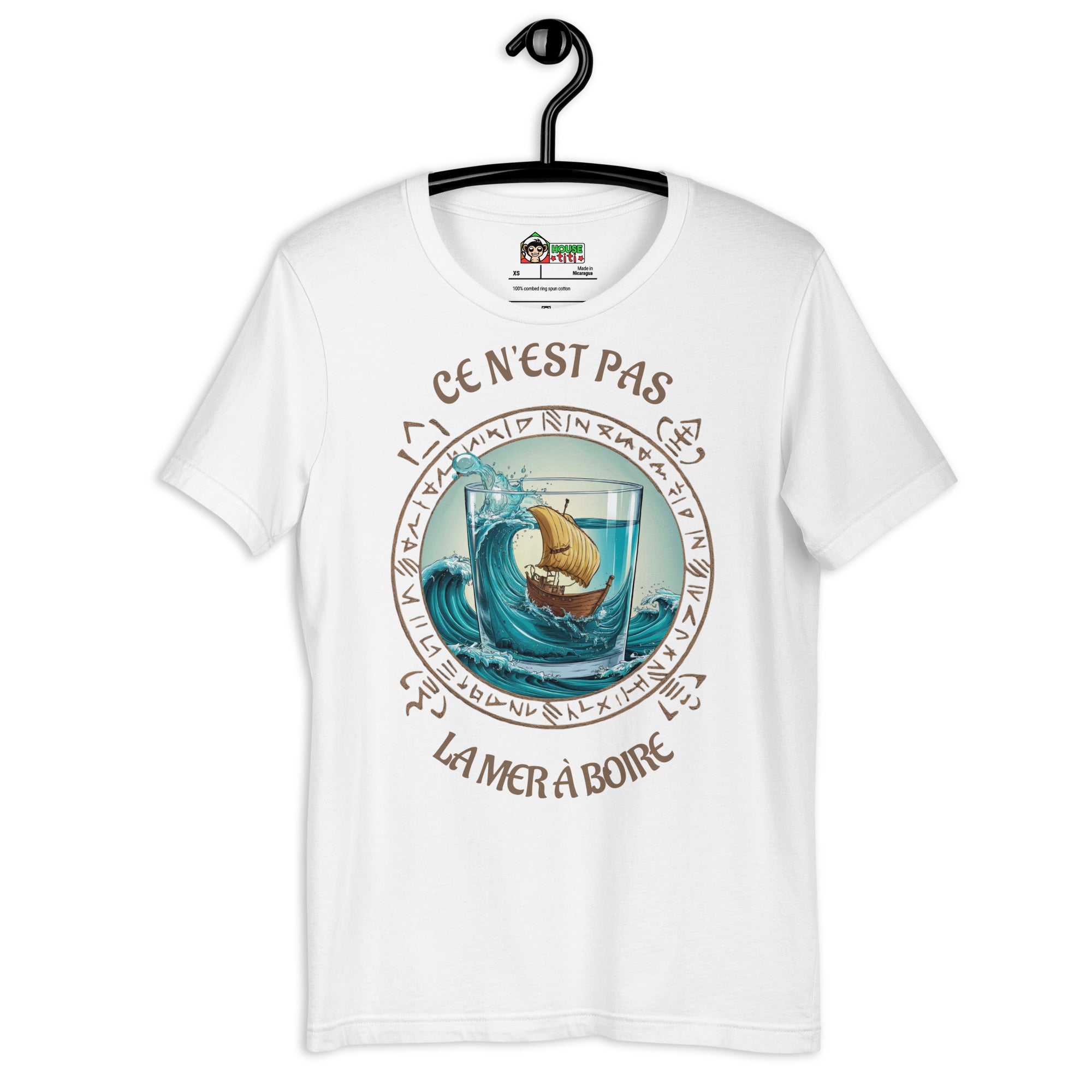 T-shirt unisexe Ce N'est Pas La Mer à Boire