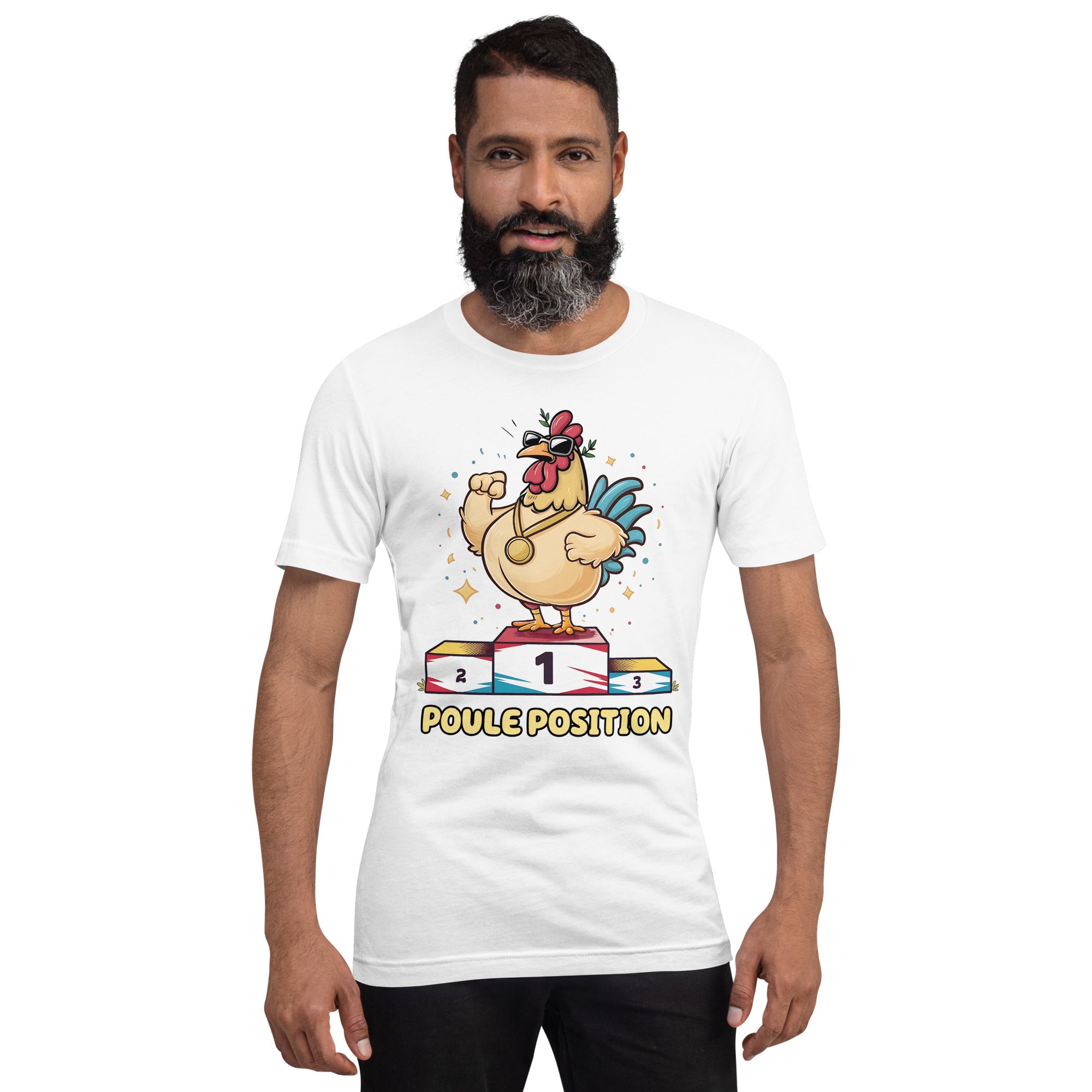 T-shirt unisexe Poule Position