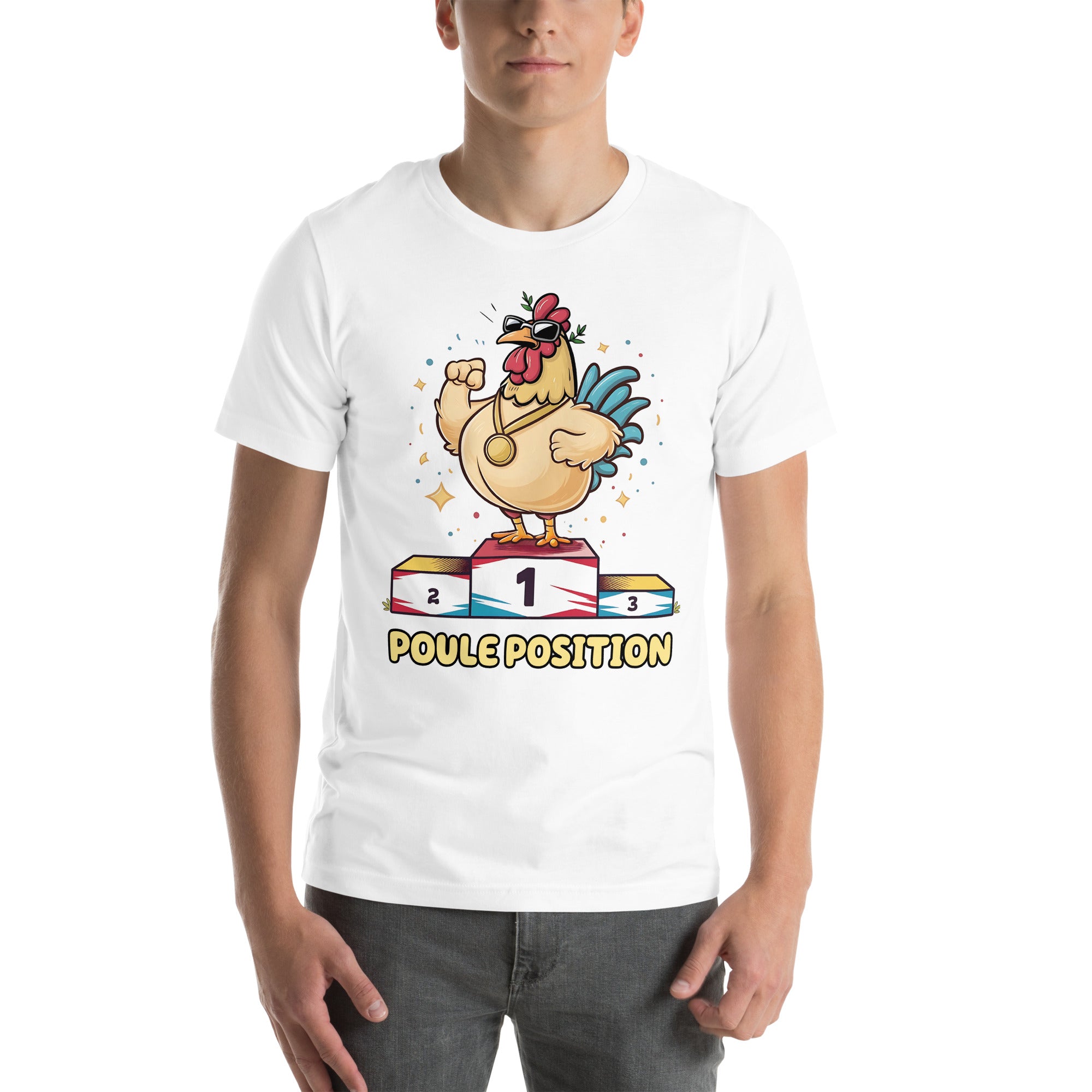 T-shirt unisexe Poule Position