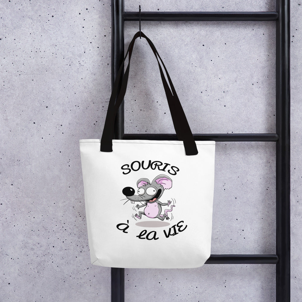 Tote bag Souris À La Vie