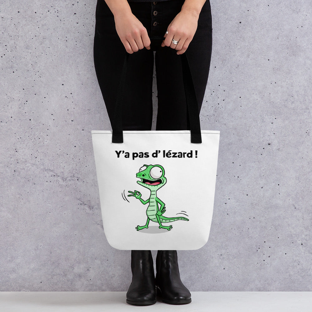 Tote bag Y'a Pas D'lézard