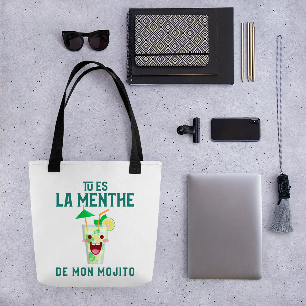 Tote bag Tu es la Menthe de mon Mojito