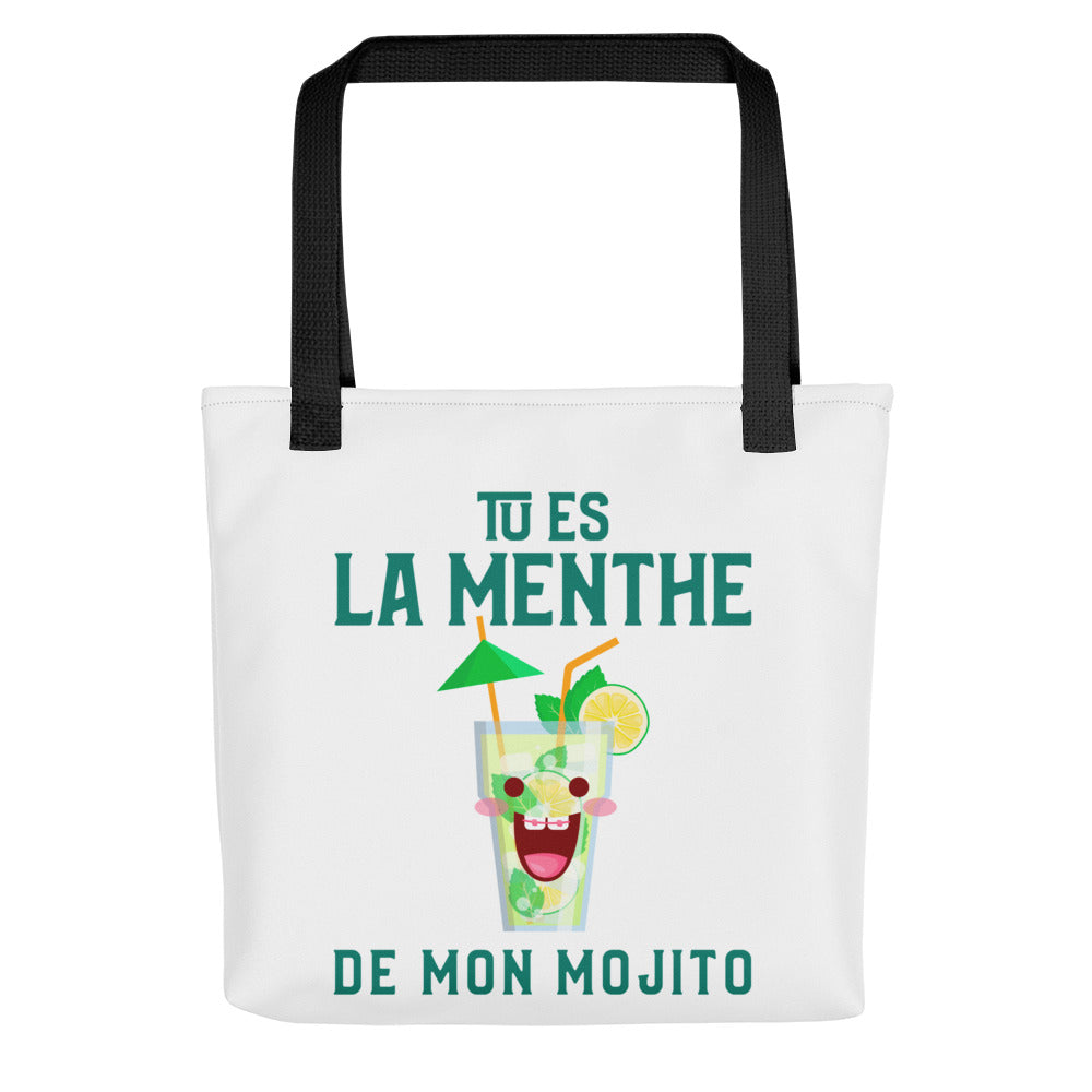 Tote bag Tu es la Menthe de mon Mojito