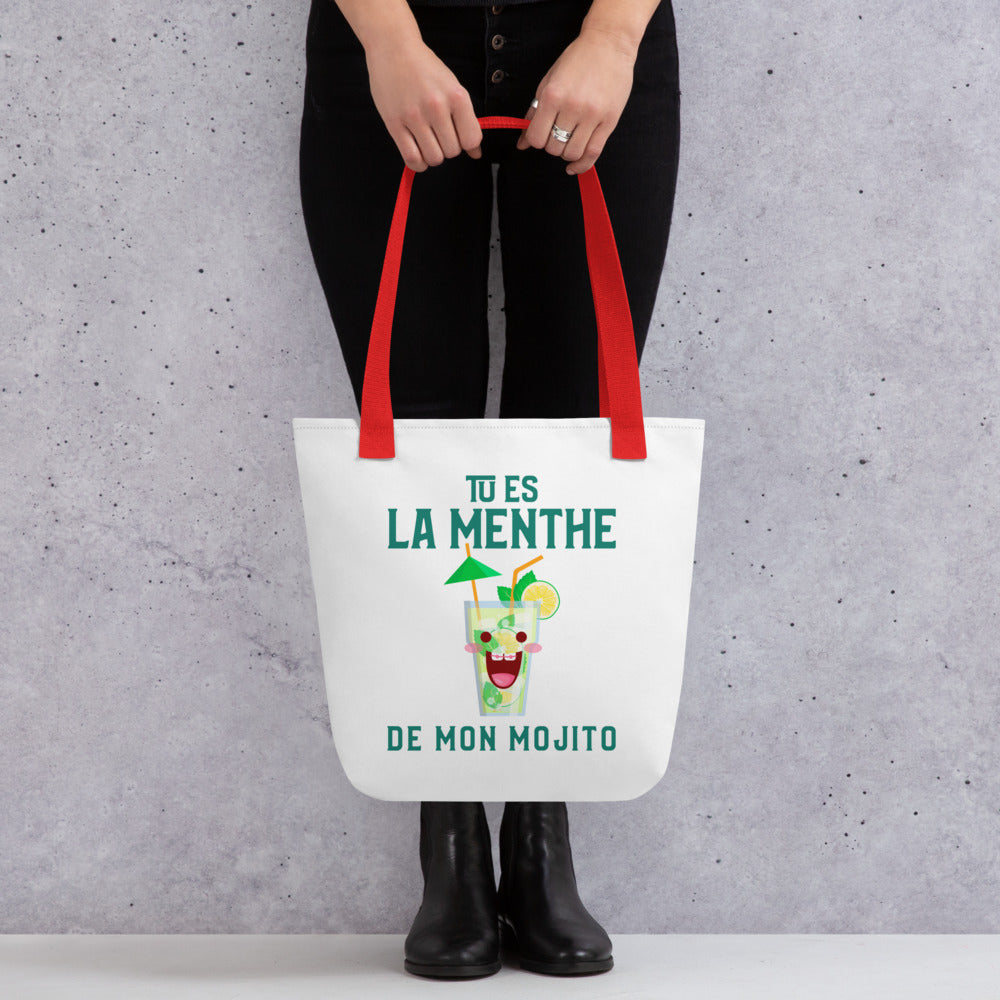 Tote bag Tu es la Menthe de mon Mojito