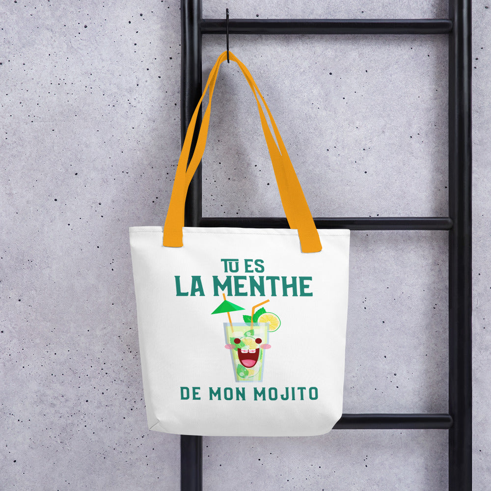 Tote bag Tu es la Menthe de mon Mojito