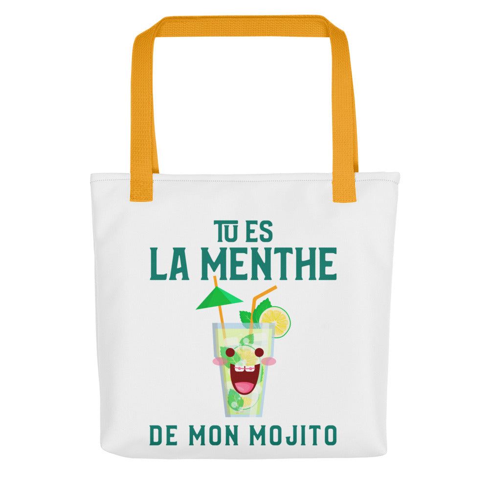 Tote bag Tu es la Menthe de mon Mojito