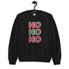 Sweat Unisexe à Col Rond Pull de Noël Ho Ho Ho