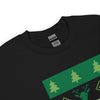 Sweat Unisexe à Col Rond Pull de Noël Sapins Renne