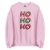 Sweat Unisexe à Col Rond Pull de Noël Ho Ho Ho