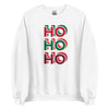 Sweat Unisexe à Col Rond Pull de Noël Ho Ho Ho