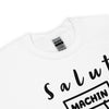 Sweat Unisexe à Col Rond Salut Machin (Lettrage foncé)