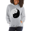 Sweat à capuche CHATS ENLACÉS Ying Yang