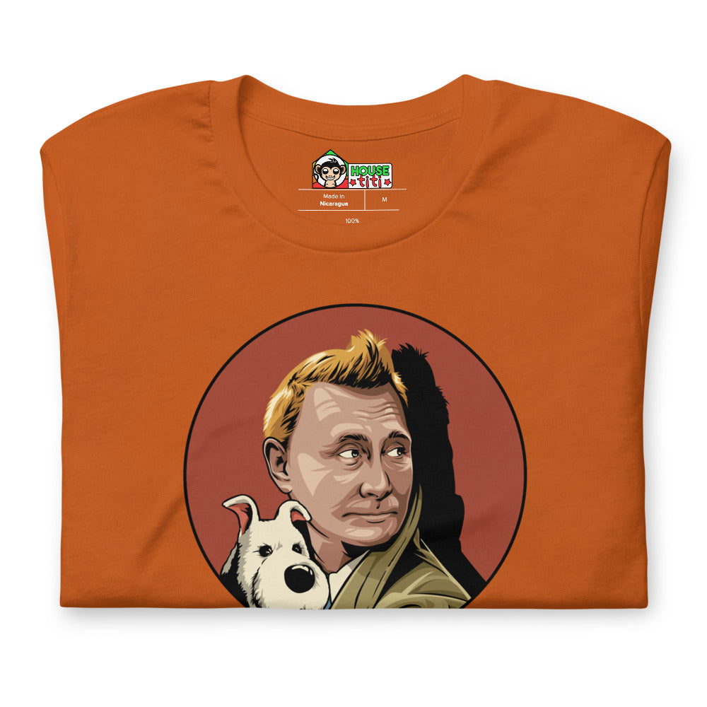 T-shirt Putintin Unisexe à Manches Courtes