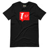 T-shirt unisexe J'aime l'Alsace 67