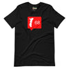 T-shirt unisexe J'aime l'Alsace 68