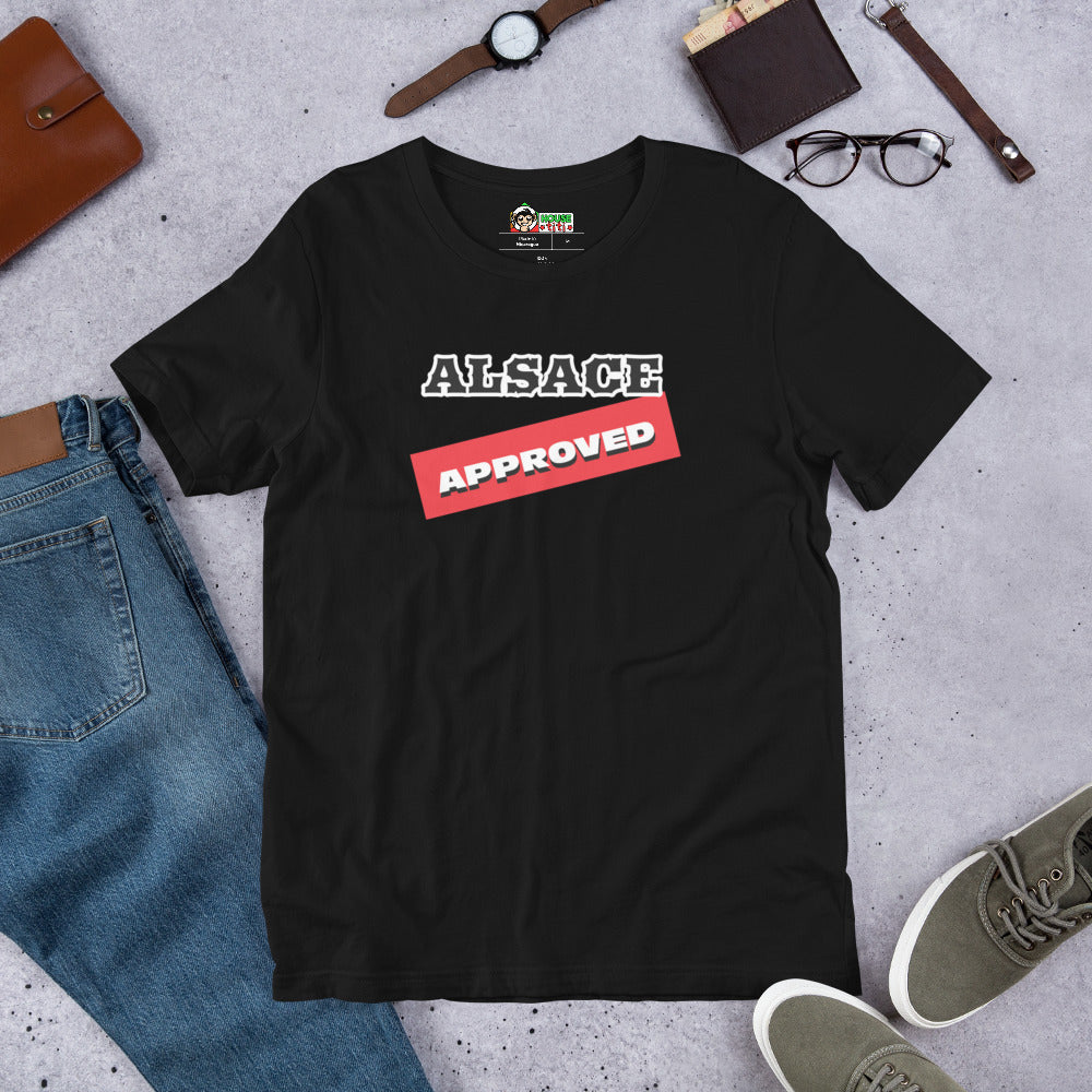 T-shirt unisexe Alsace Approved