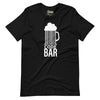 T-shirt Unisexe Code Bar (Lettrage clair)