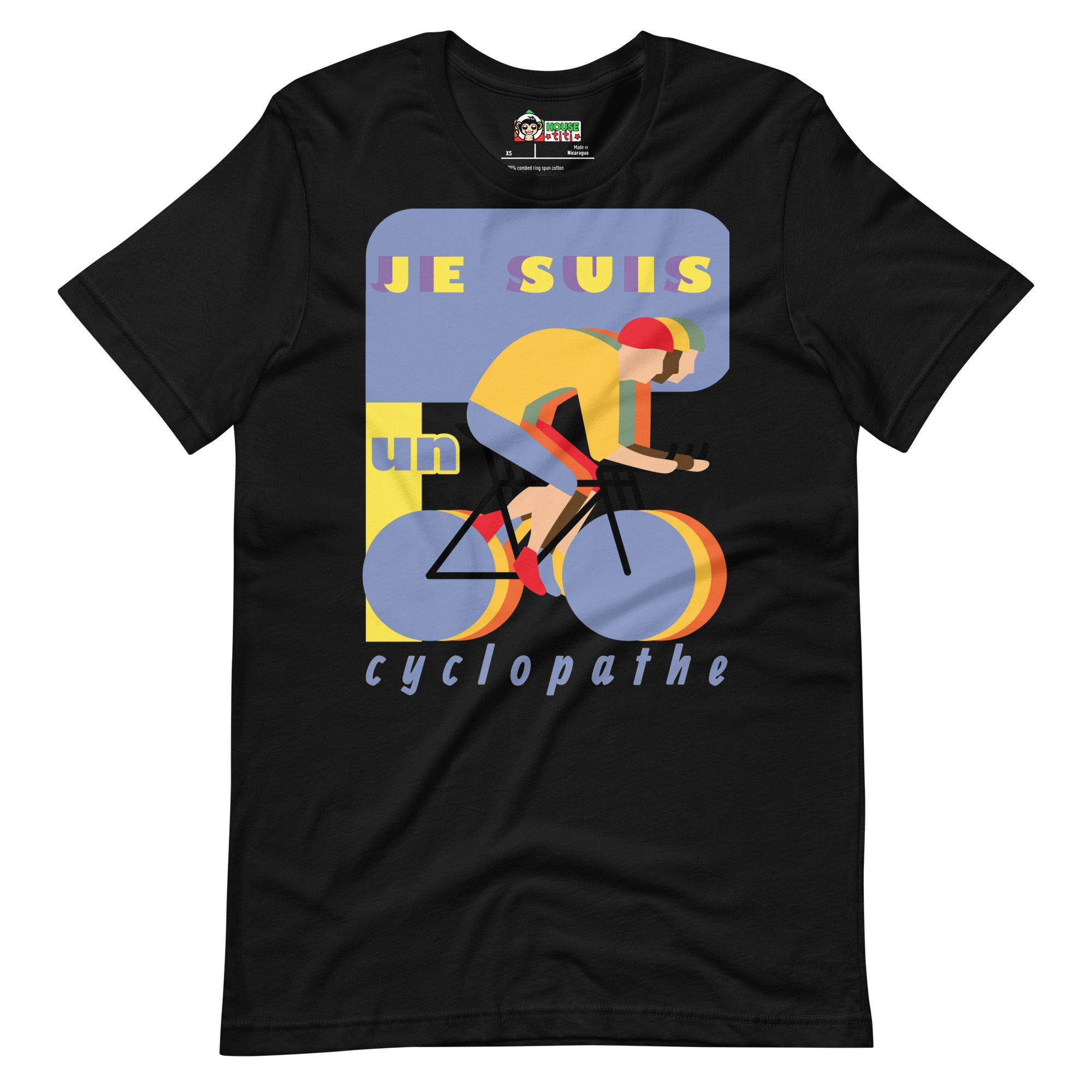 T-shirt unisexe Je Suis Un Cyclopathe