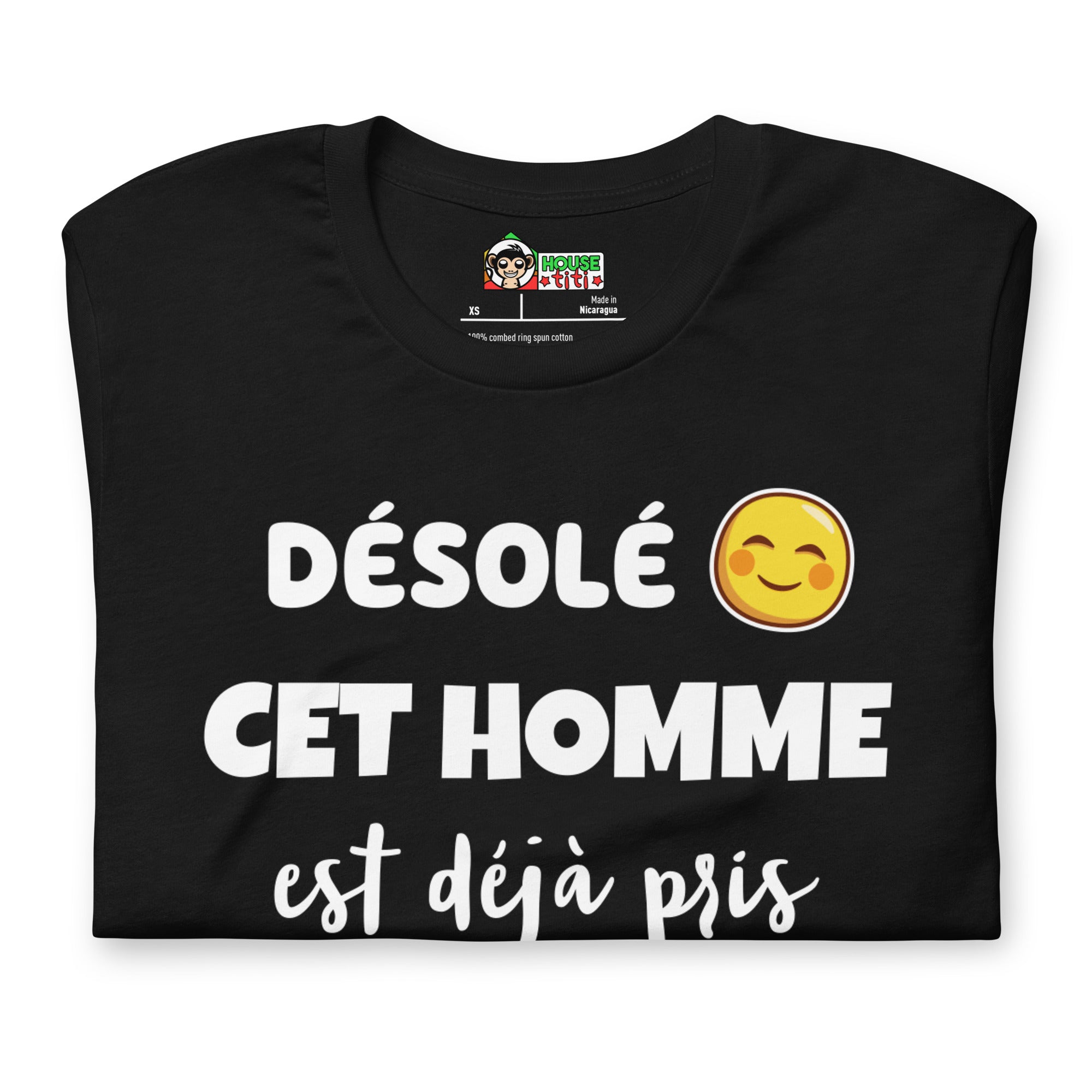 T-shirt Désolé cet Homme est Déjà Pris