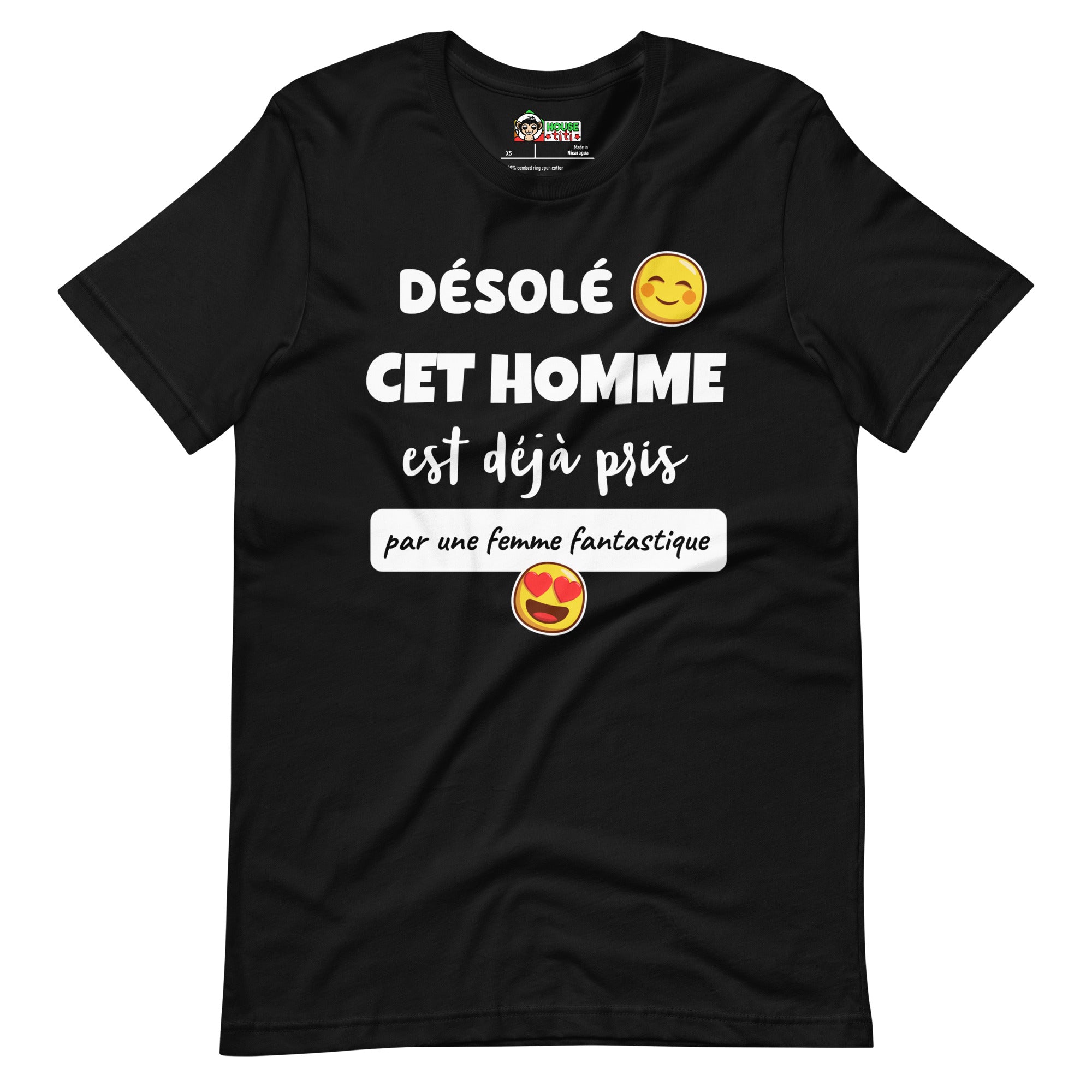 T-shirt Désolé cet Homme est Déjà Pris