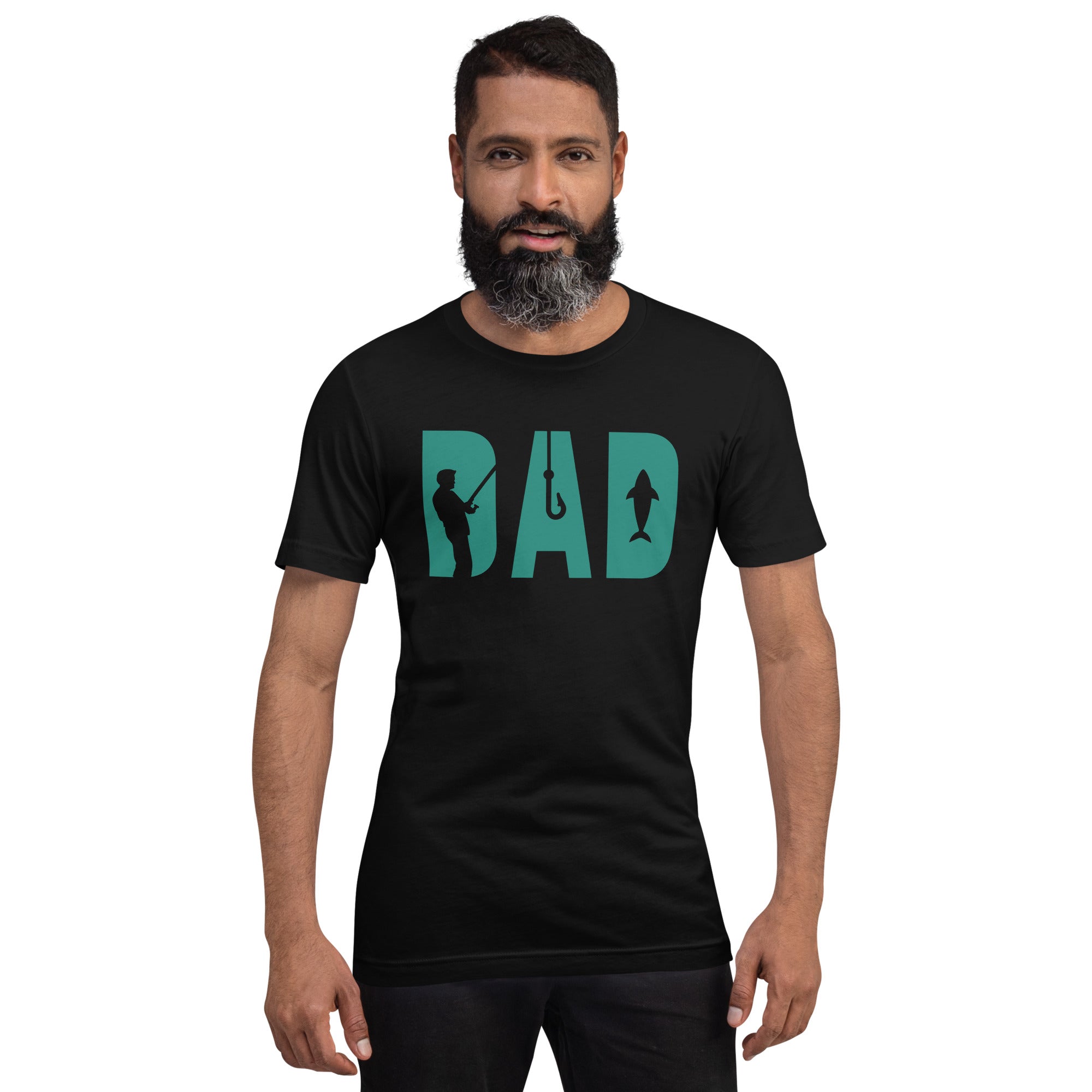 T-shirt unisexe Dad (Papa pêcheur)