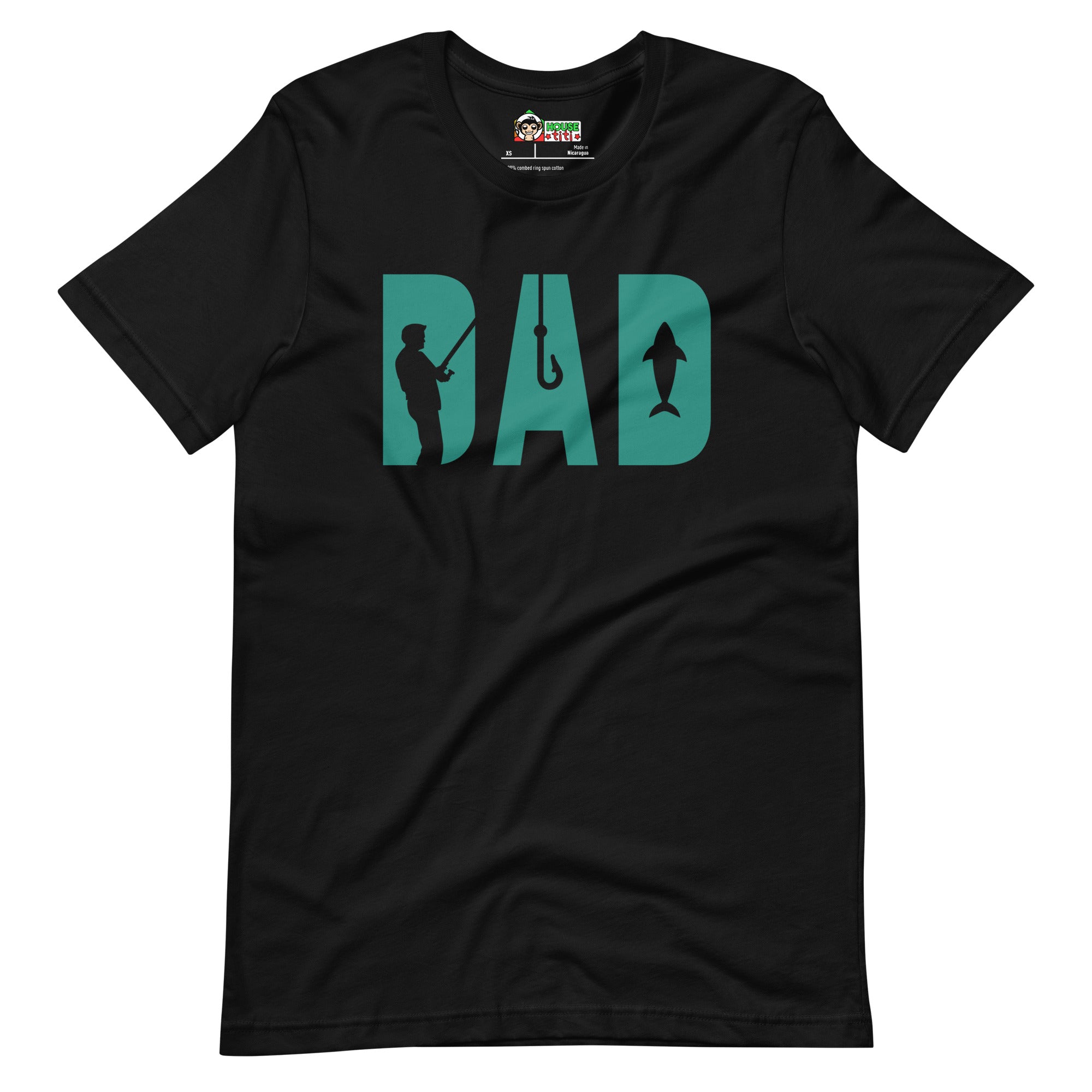 T-shirt unisexe Dad (Papa pêcheur)