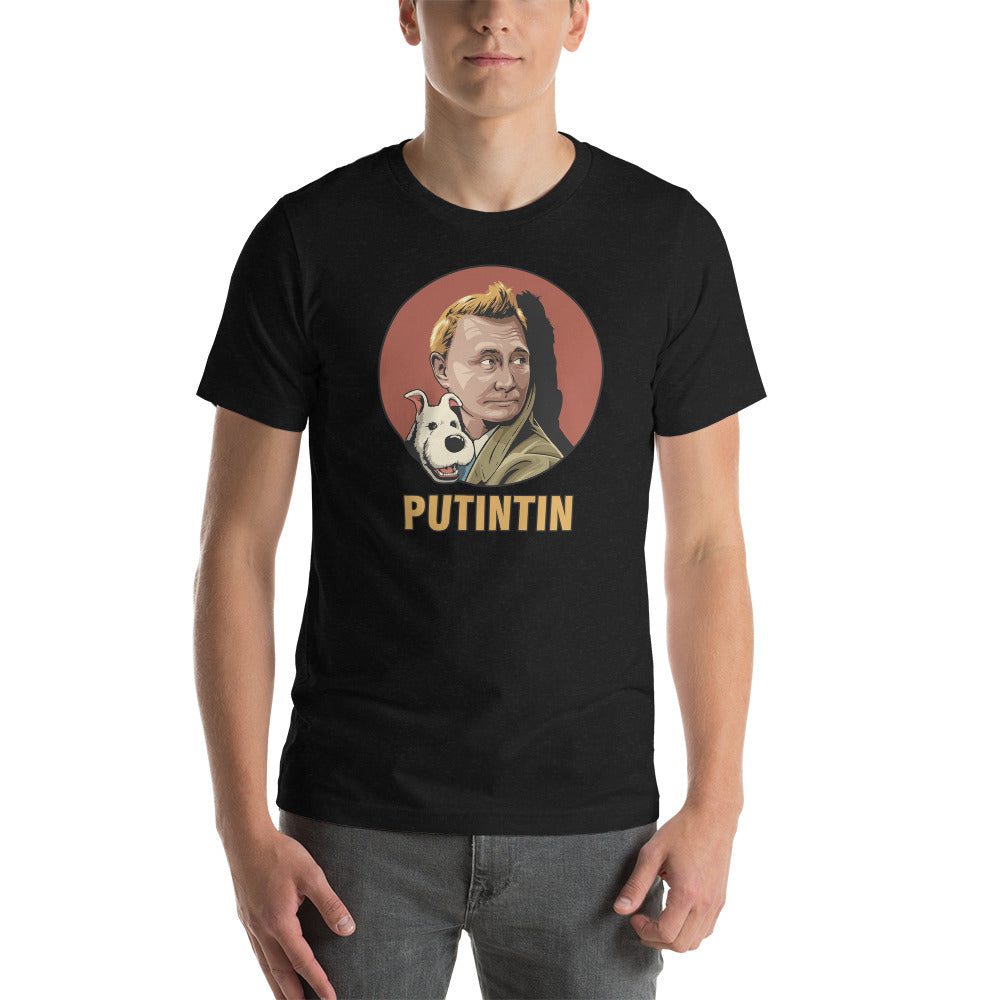 T-shirt Putintin Unisexe à Manches Courtes