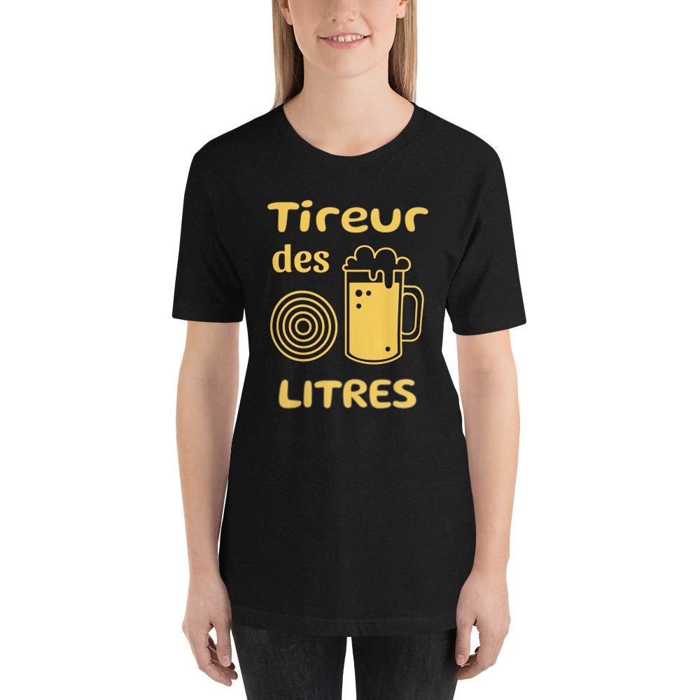 T-shirt unisexe Tireur des Litres