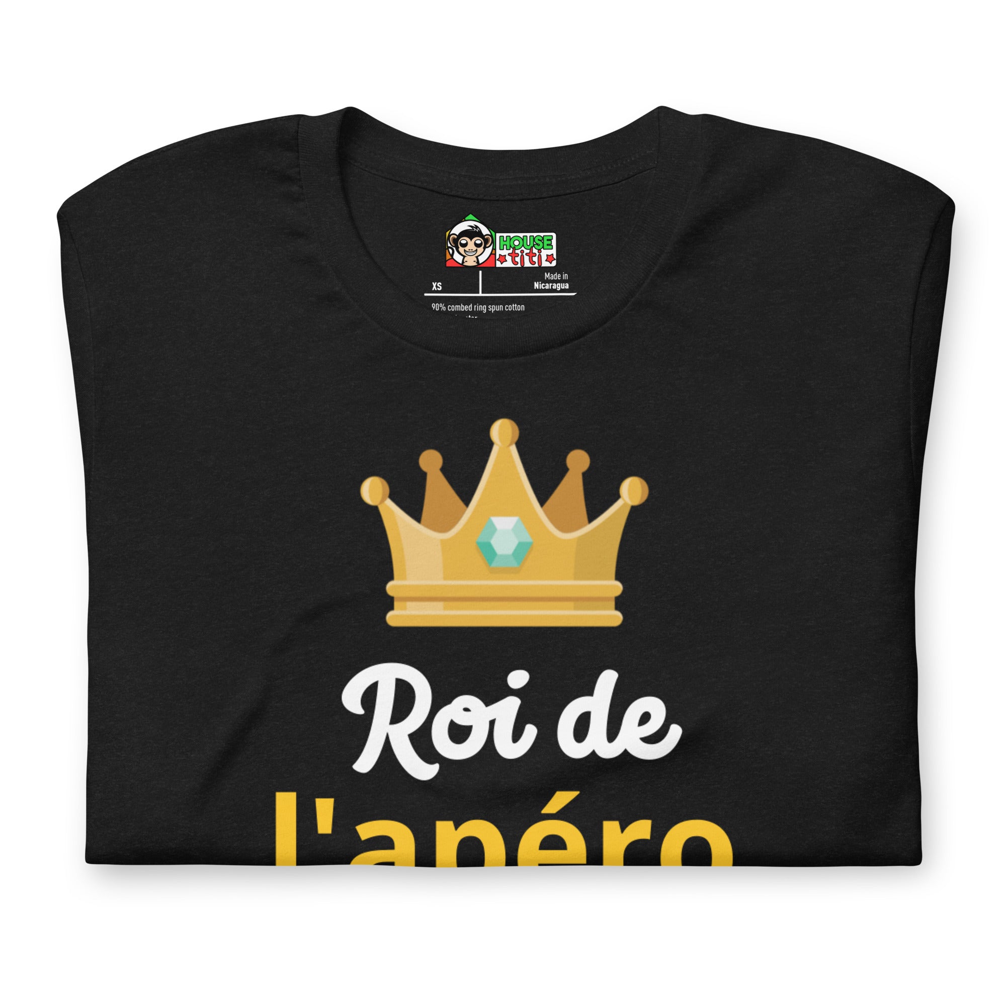 T-shirt unisexe Roi de l'Apéro C'est Bien Moi