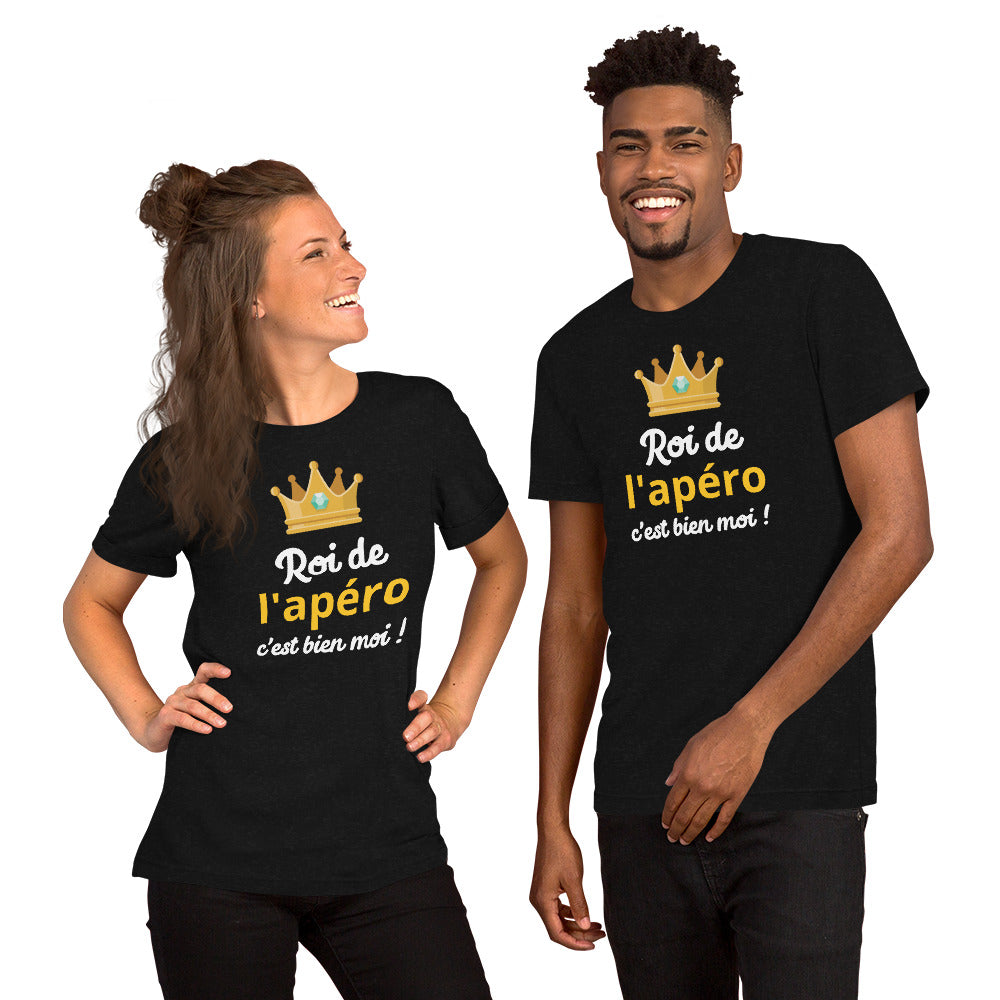 T-shirt unisexe Roi de l'Apéro C'est Bien Moi