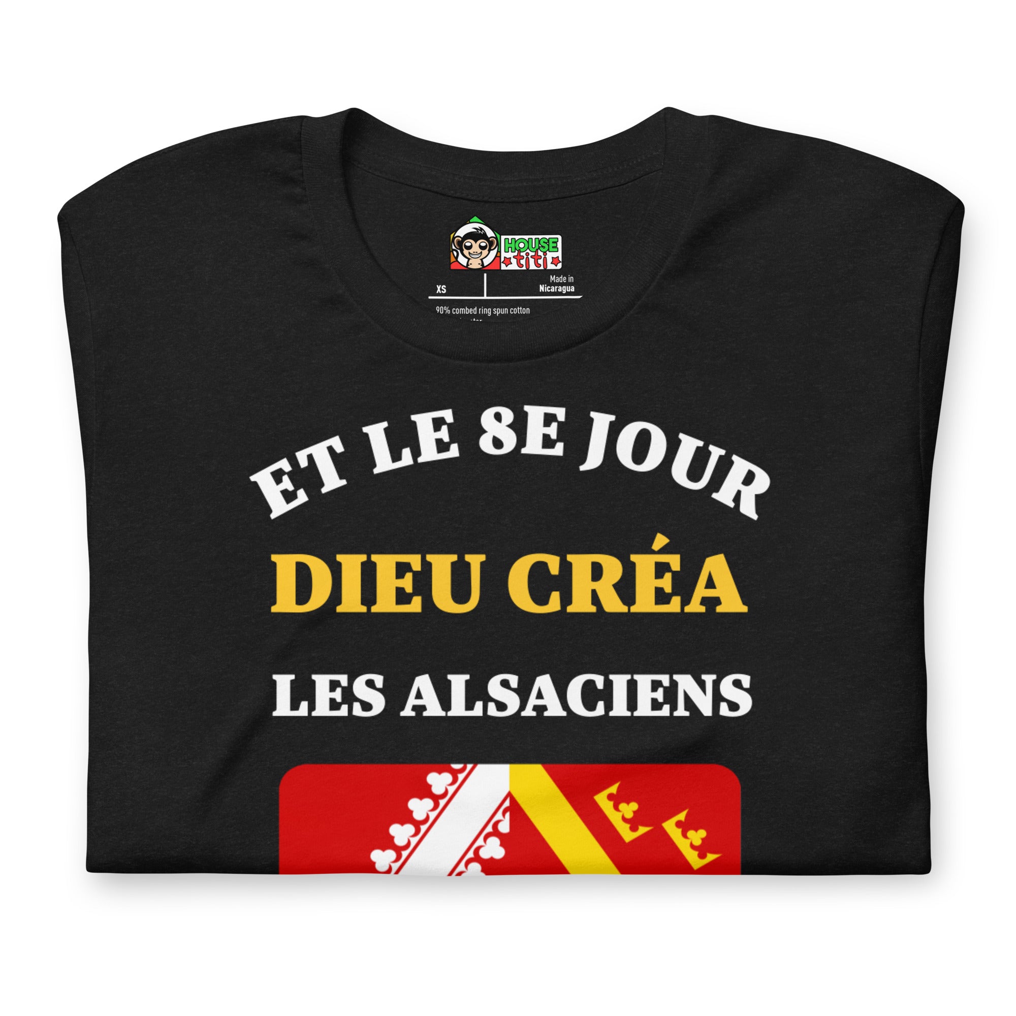 T-shirt unisexe Et Le 8E Jour (Lettrage clair)