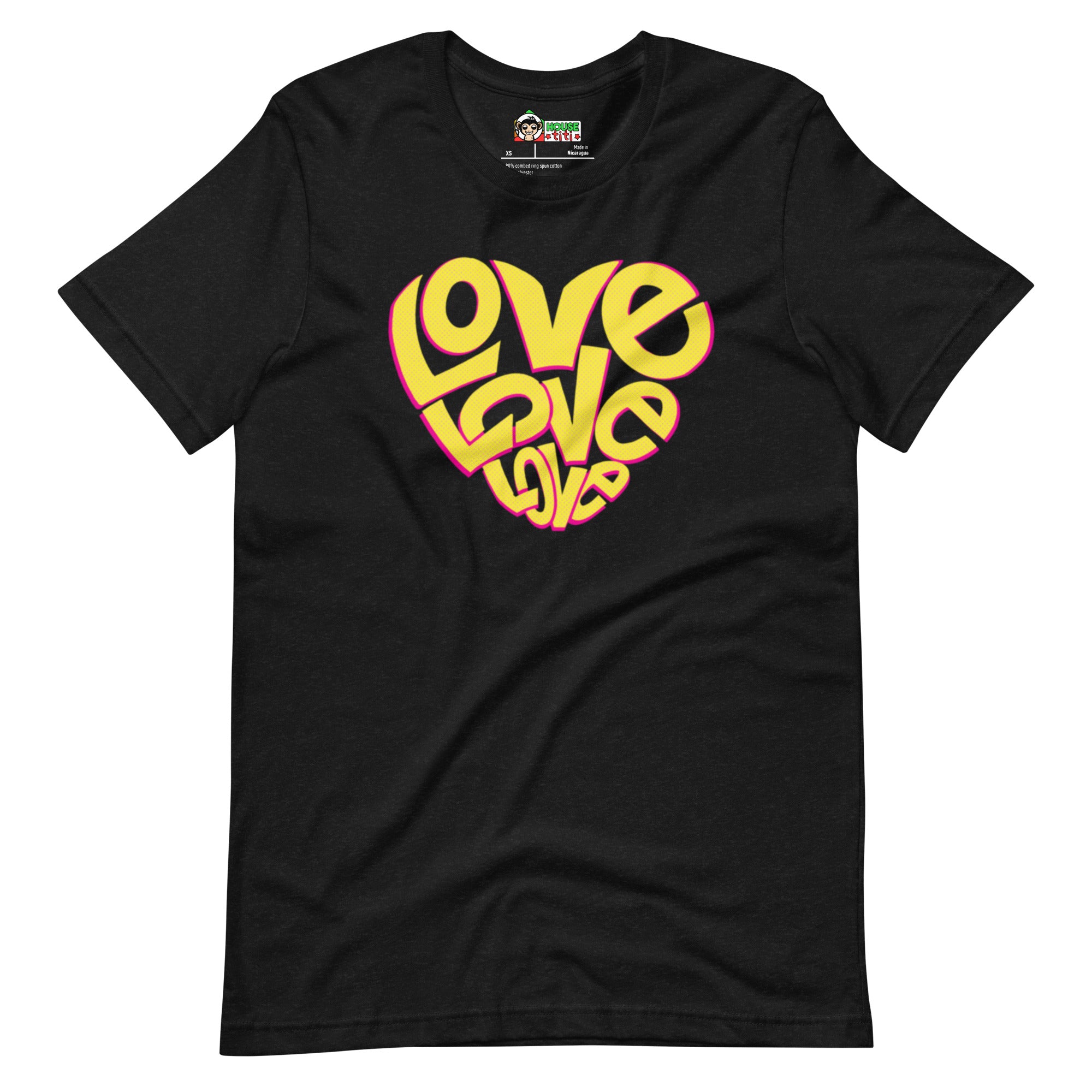 T-shirt unisexe Coeur Love