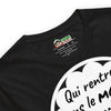 T-shirt unisexe Qui Rentre Dans le Moule (Lettrage foncé)