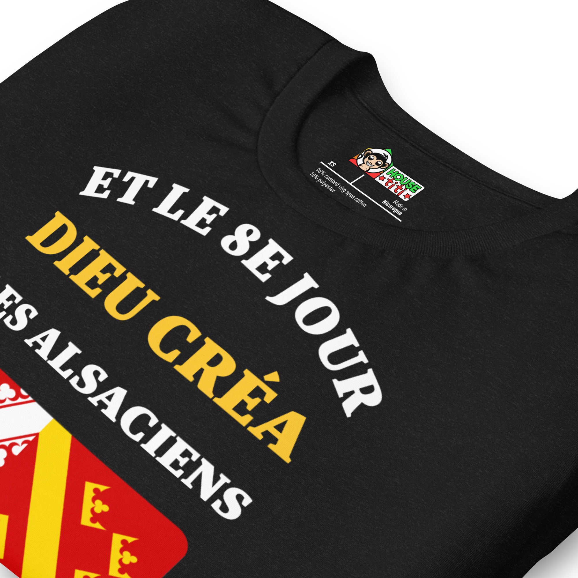 T-shirt unisexe Et Le 8E Jour (Lettrage clair)