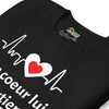 T-shirt unisexe Mon Coeur Lui Appartient