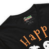 T-shirt unisexe Happy Halloween Fantômes et Chauves-Souris