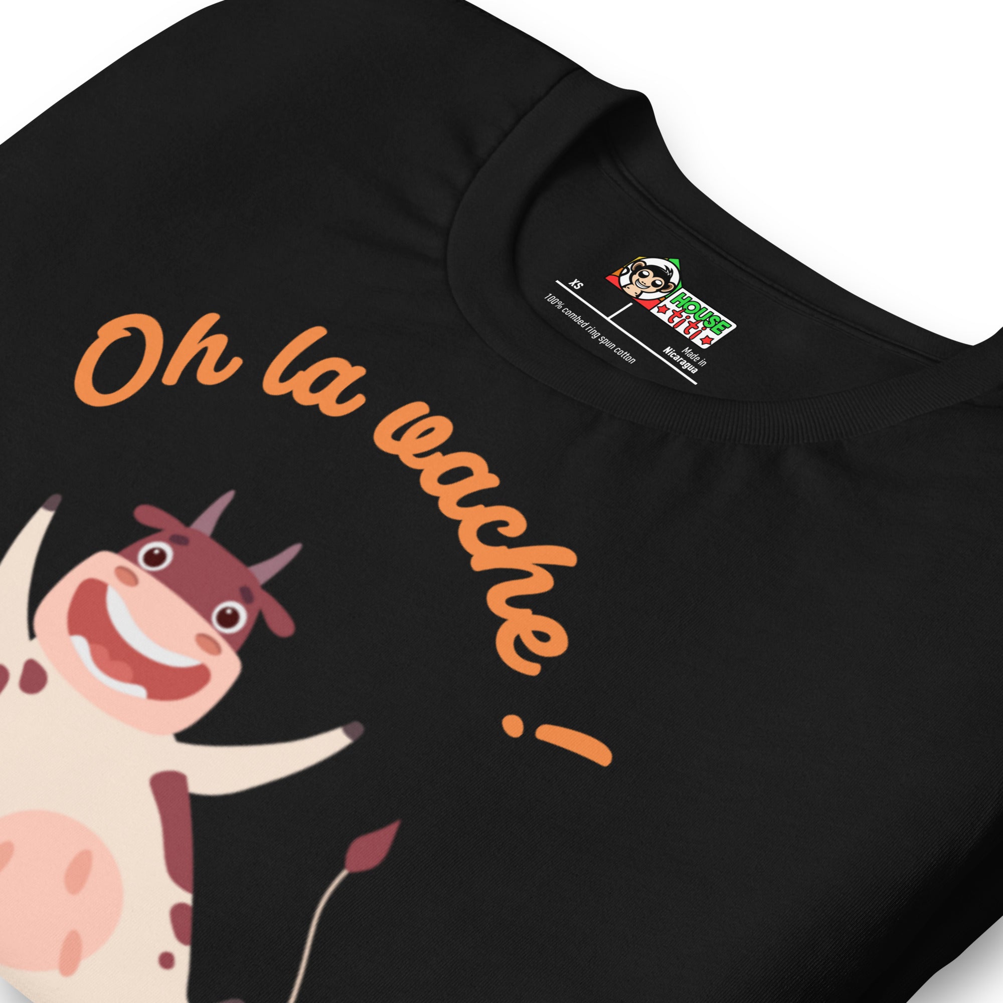 T-shirt unisexe Oh la vache !