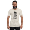 T-shirt Unisexe Code Bar (Lettrage foncé)