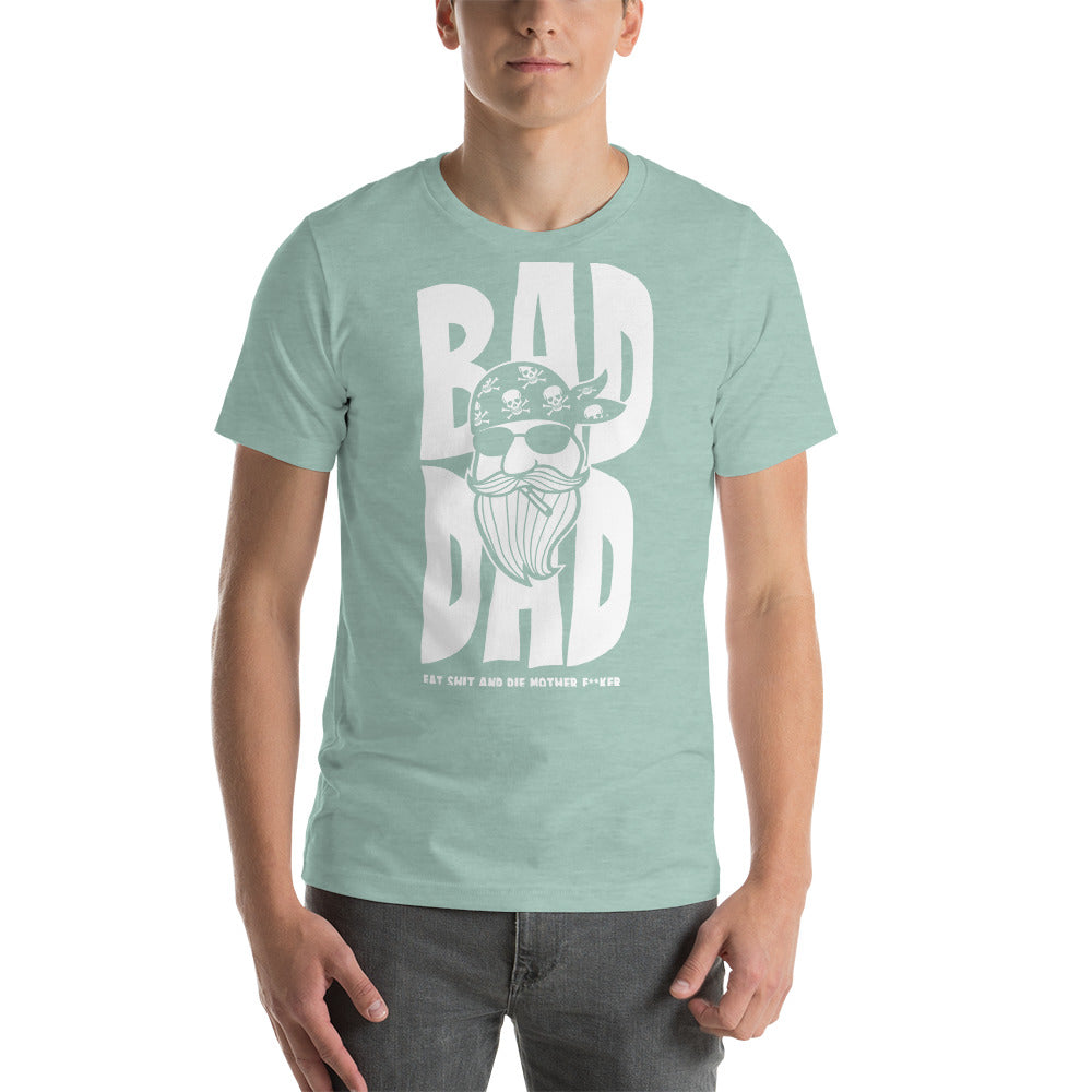 T-shirt Bad Dad Unisexe à Manches Courtes