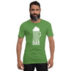 T-shirt Unisexe Code Bar (Lettrage clair)