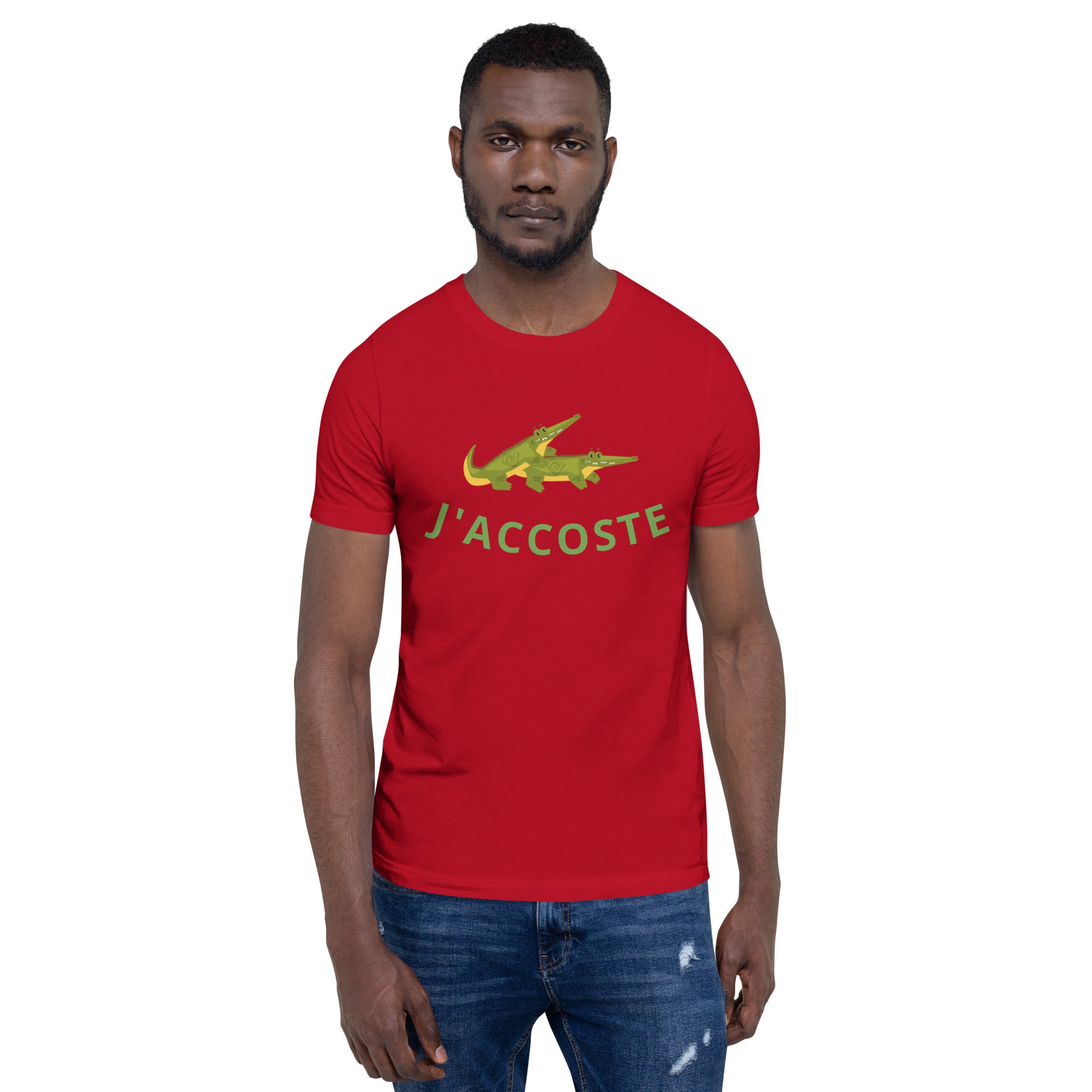 T-shirt unisexe J'accoste