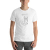 T-shirt Cat What Unisexe à Manches Courtes