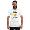 T-shirt Papa au Rhum (Lettrage noir)