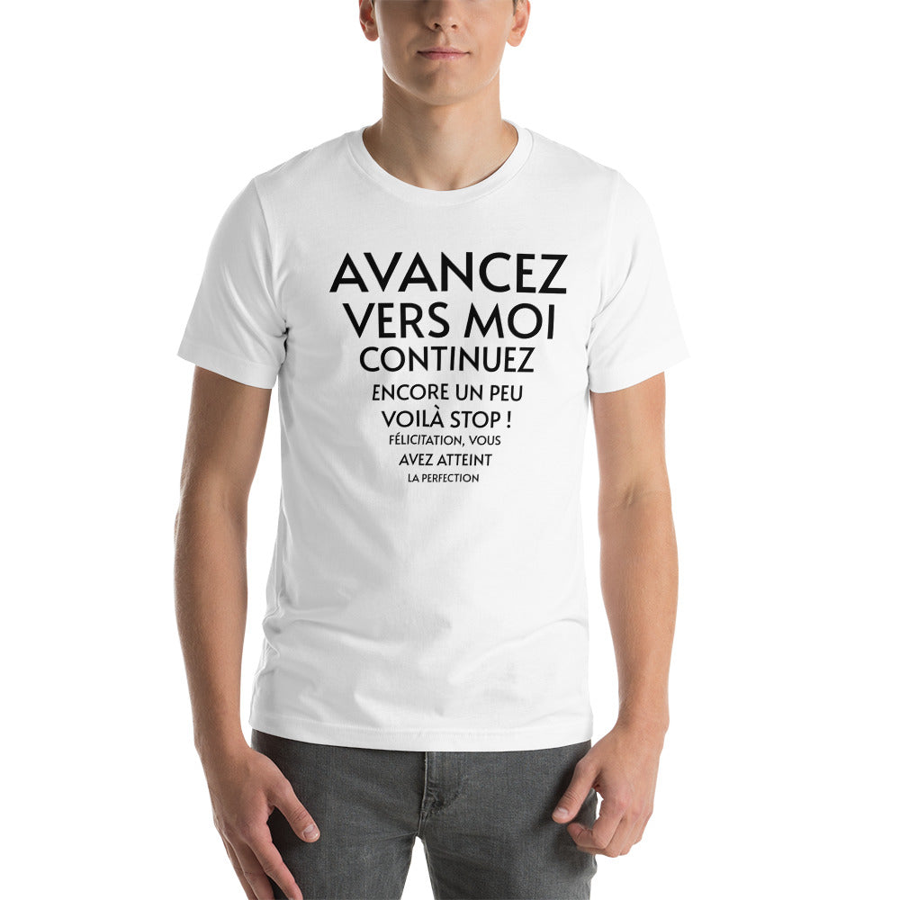 T-shirt unisexe Avancez vers moi