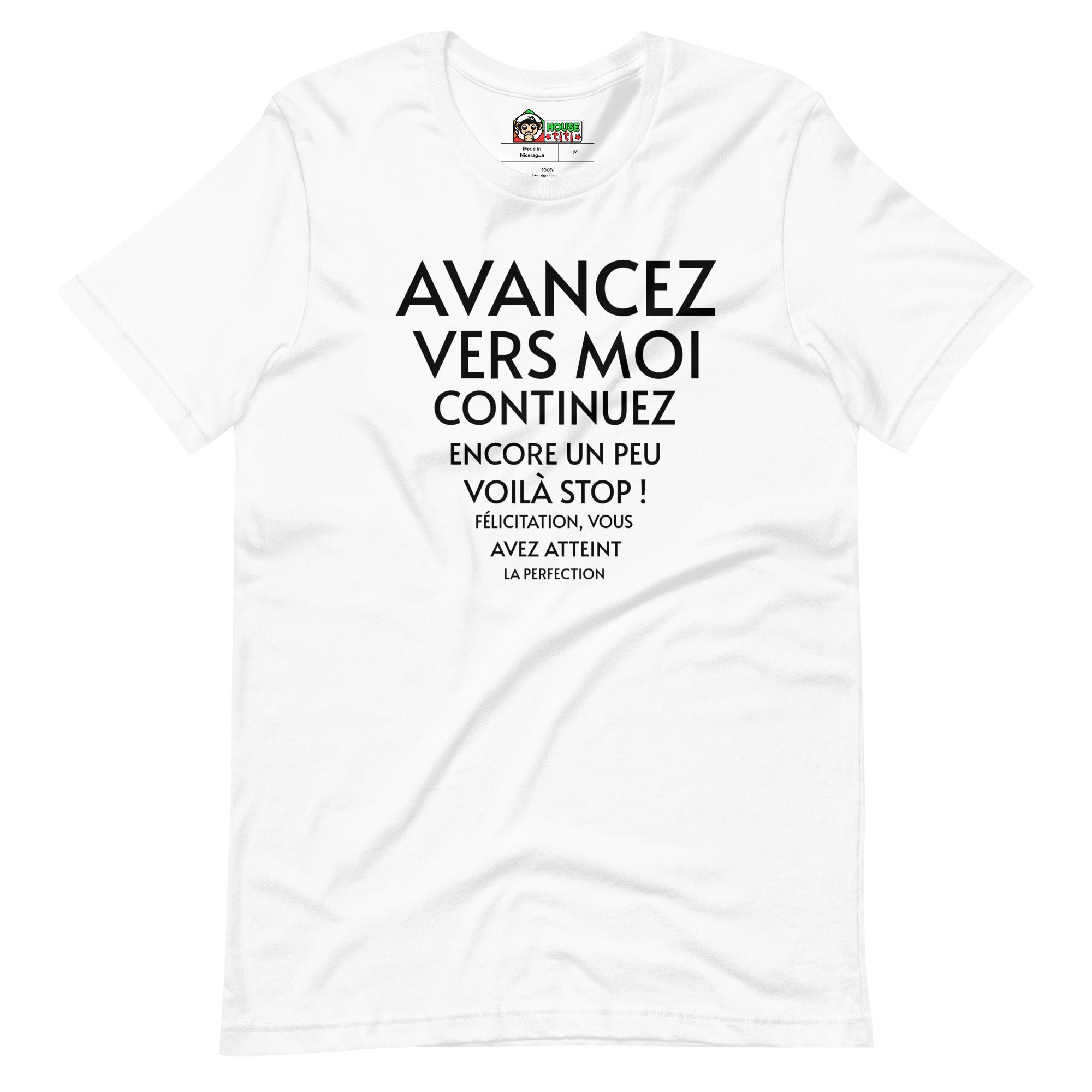 T-shirt unisexe Avancez vers moi