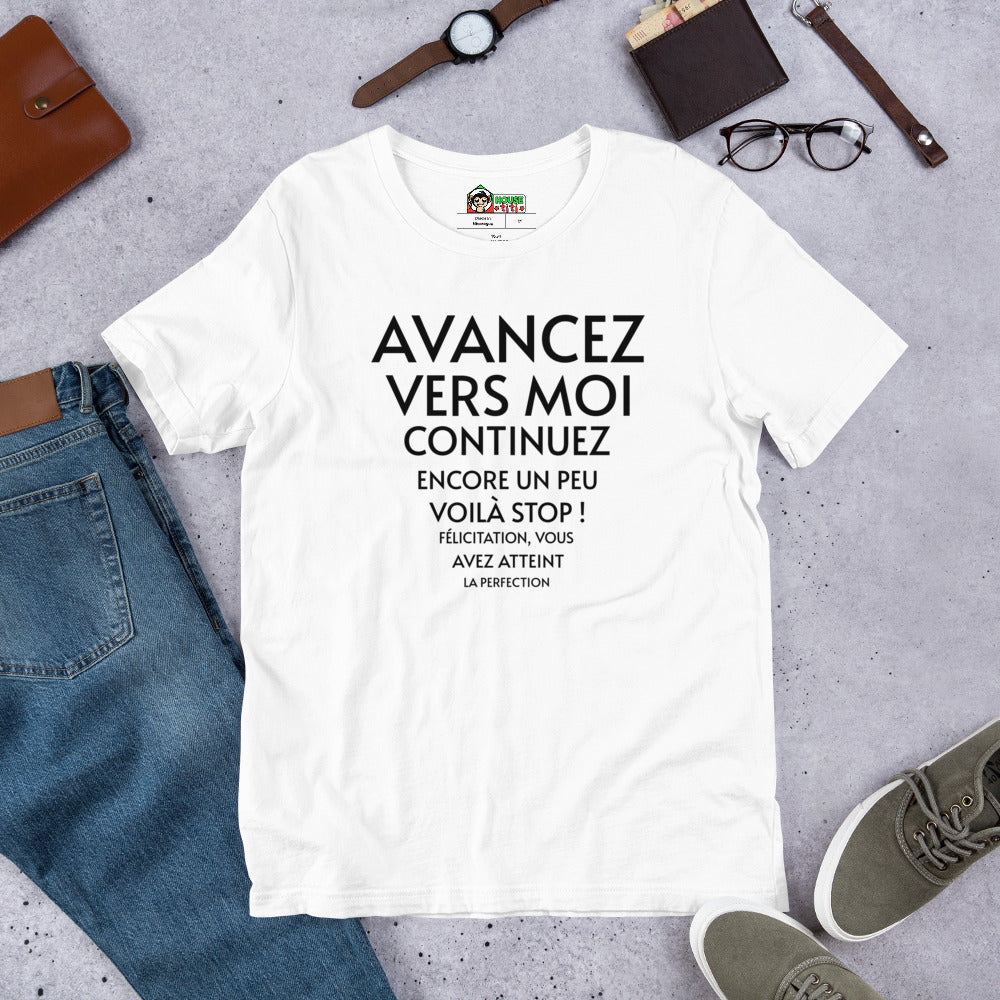 T-shirt unisexe Avancez vers moi