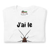 T-shirt unisexe J'ai le cafard